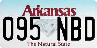 AR license plate 095NBD