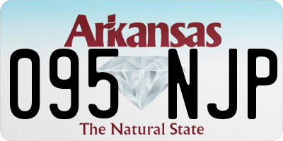AR license plate 095NJP