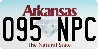 AR license plate 095NPC