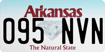 AR license plate 095NVN