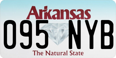 AR license plate 095NYB