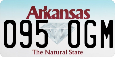 AR license plate 095OGM