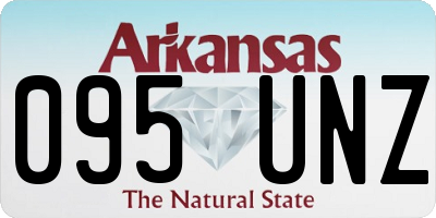 AR license plate 095UNZ