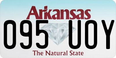AR license plate 095UOY