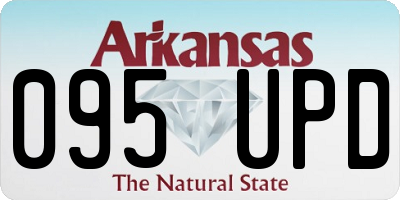 AR license plate 095UPD