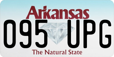 AR license plate 095UPG