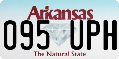 AR license plate 095UPH