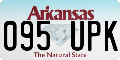 AR license plate 095UPK