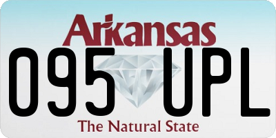 AR license plate 095UPL