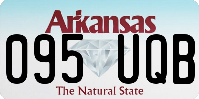 AR license plate 095UQB