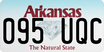 AR license plate 095UQC