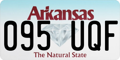 AR license plate 095UQF