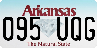 AR license plate 095UQG