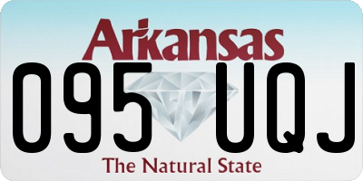 AR license plate 095UQJ