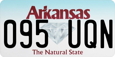 AR license plate 095UQN