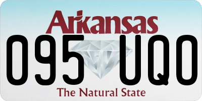 AR license plate 095UQO