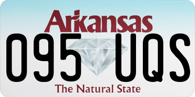 AR license plate 095UQS