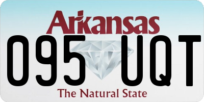 AR license plate 095UQT