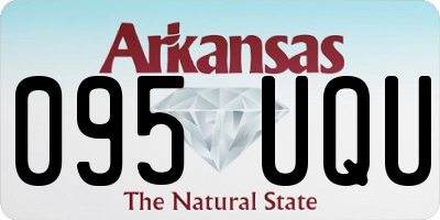 AR license plate 095UQU