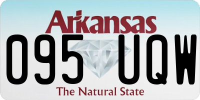 AR license plate 095UQW