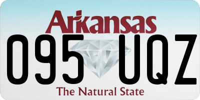 AR license plate 095UQZ