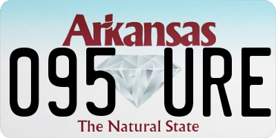 AR license plate 095URE