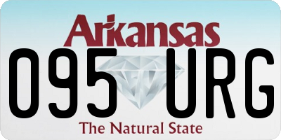 AR license plate 095URG
