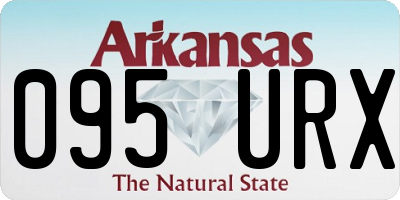 AR license plate 095URX