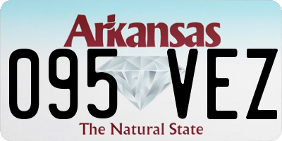 AR license plate 095VEZ