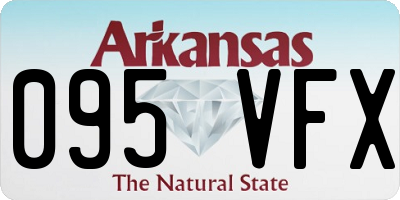 AR license plate 095VFX