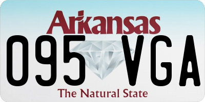 AR license plate 095VGA