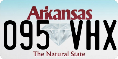 AR license plate 095VHX