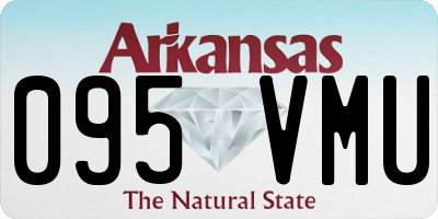 AR license plate 095VMU