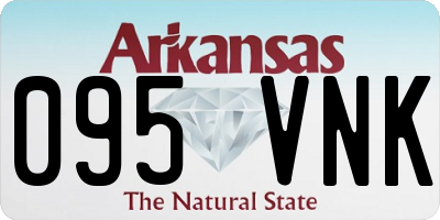 AR license plate 095VNK