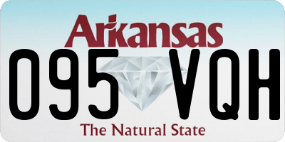 AR license plate 095VQH