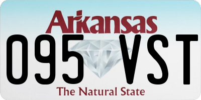AR license plate 095VST