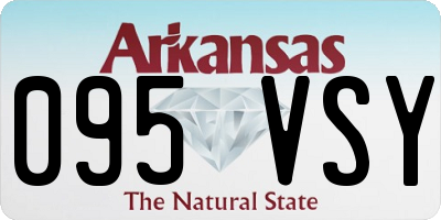 AR license plate 095VSY