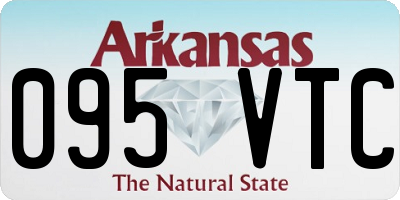 AR license plate 095VTC