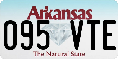AR license plate 095VTE