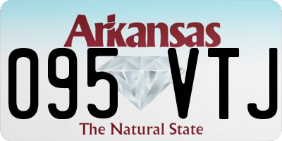 AR license plate 095VTJ