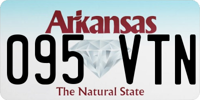 AR license plate 095VTN