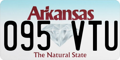 AR license plate 095VTU