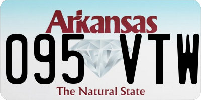 AR license plate 095VTW