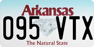 AR license plate 095VTX