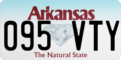 AR license plate 095VTY