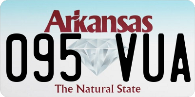 AR license plate 095VUA