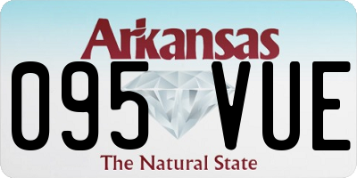 AR license plate 095VUE