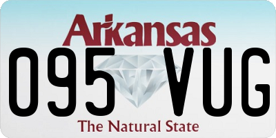 AR license plate 095VUG