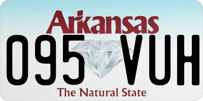 AR license plate 095VUH