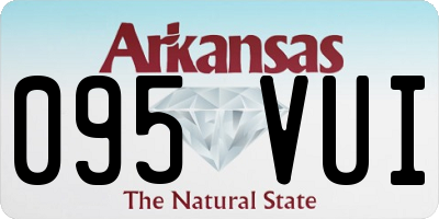 AR license plate 095VUI